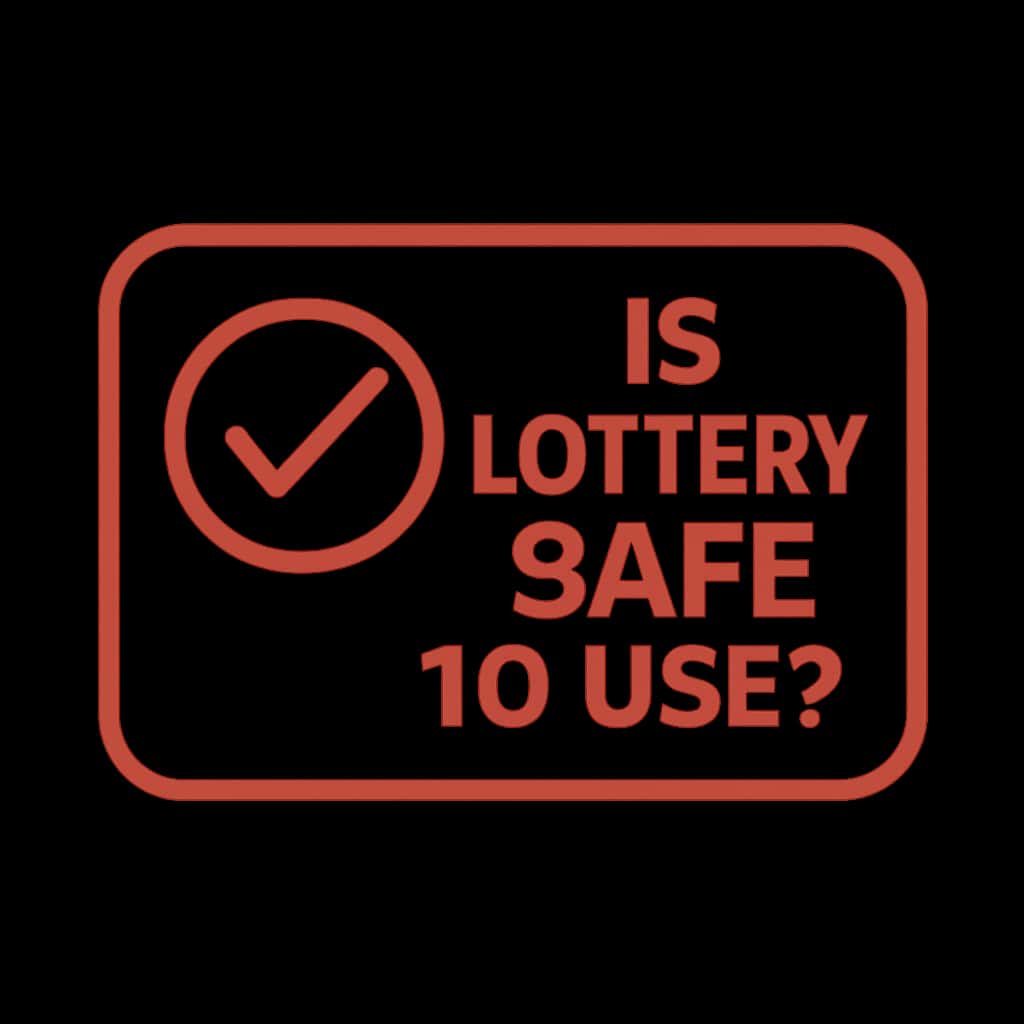 A square badge with '51 Lottery' text, symbolizing safety and guidance.