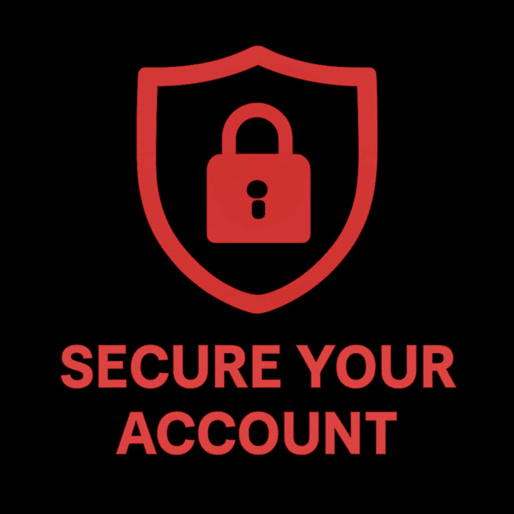 A badge symbolizing security and support for 51 Lottery account safety.